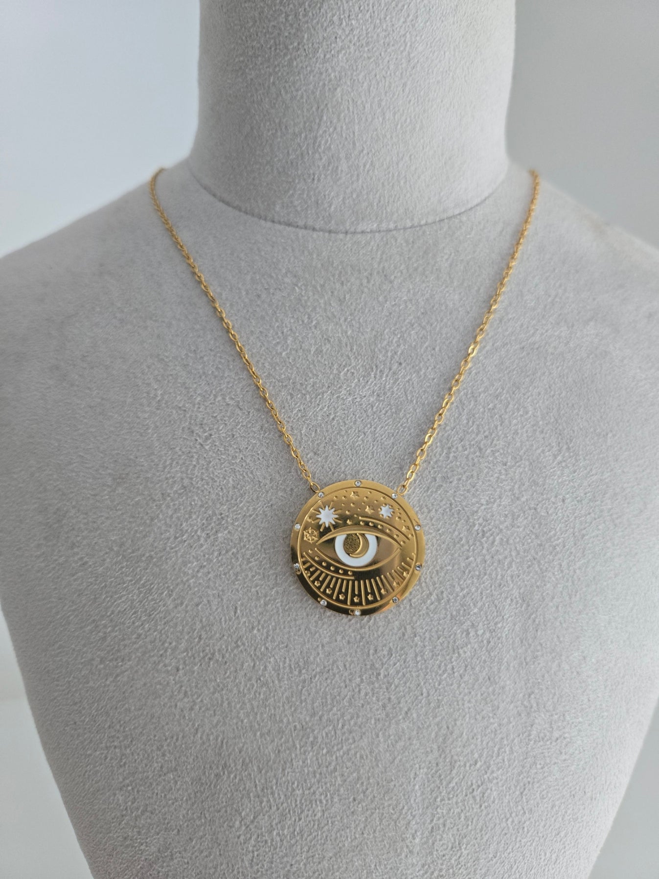 Celestial Protection Eye Necklace