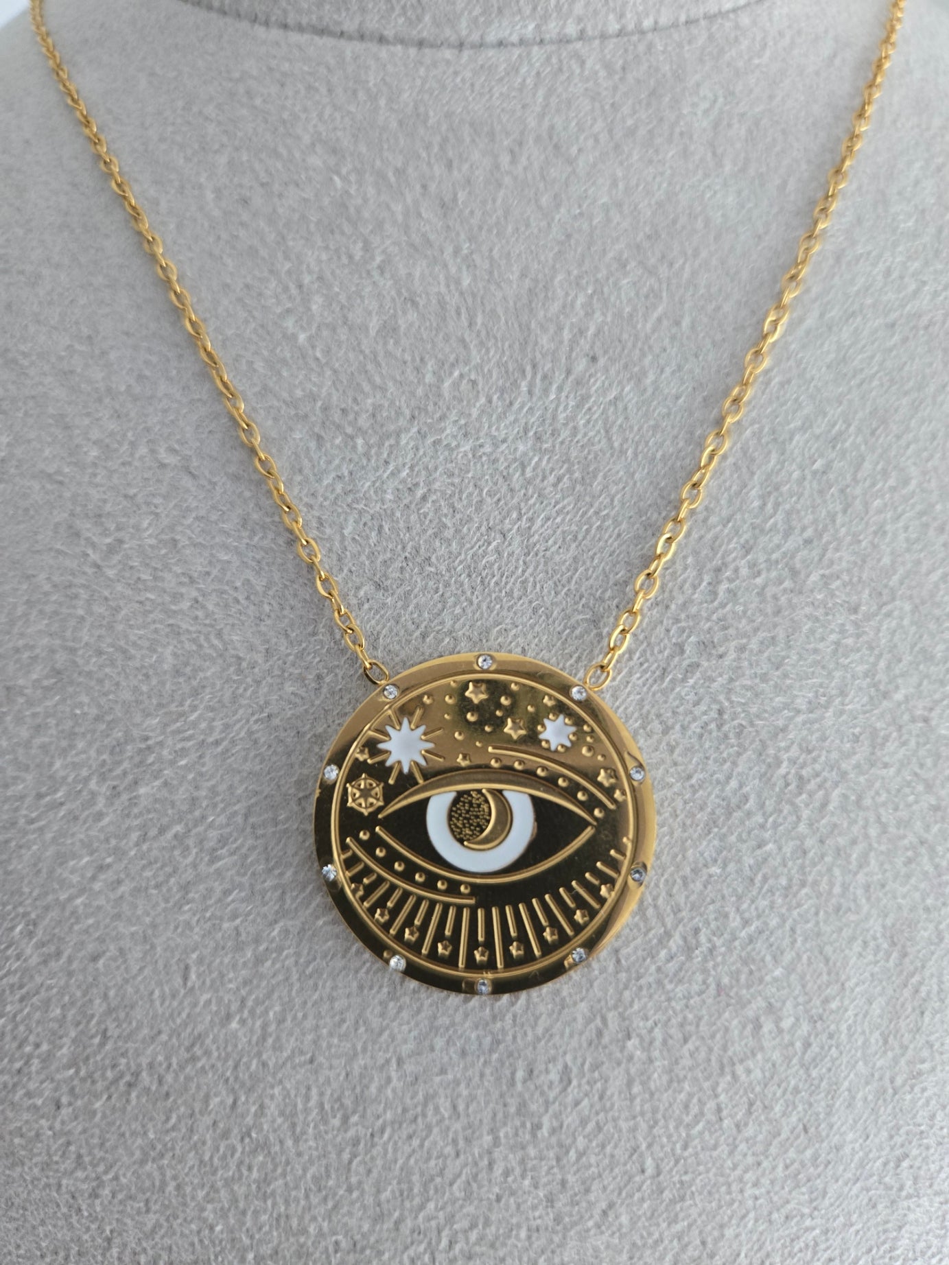 Celestial Protection Eye Necklace