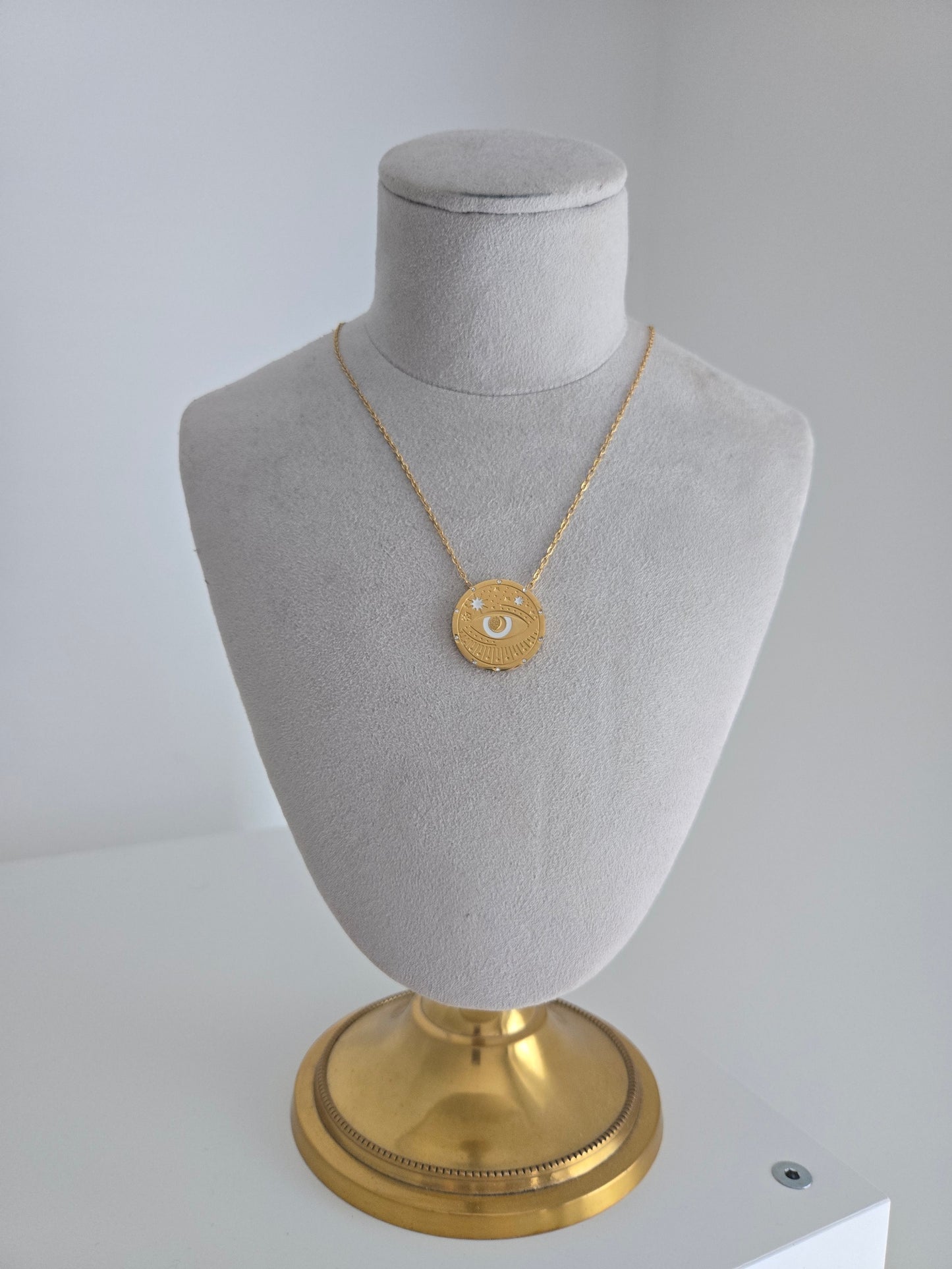 Celestial Protection Eye Necklace