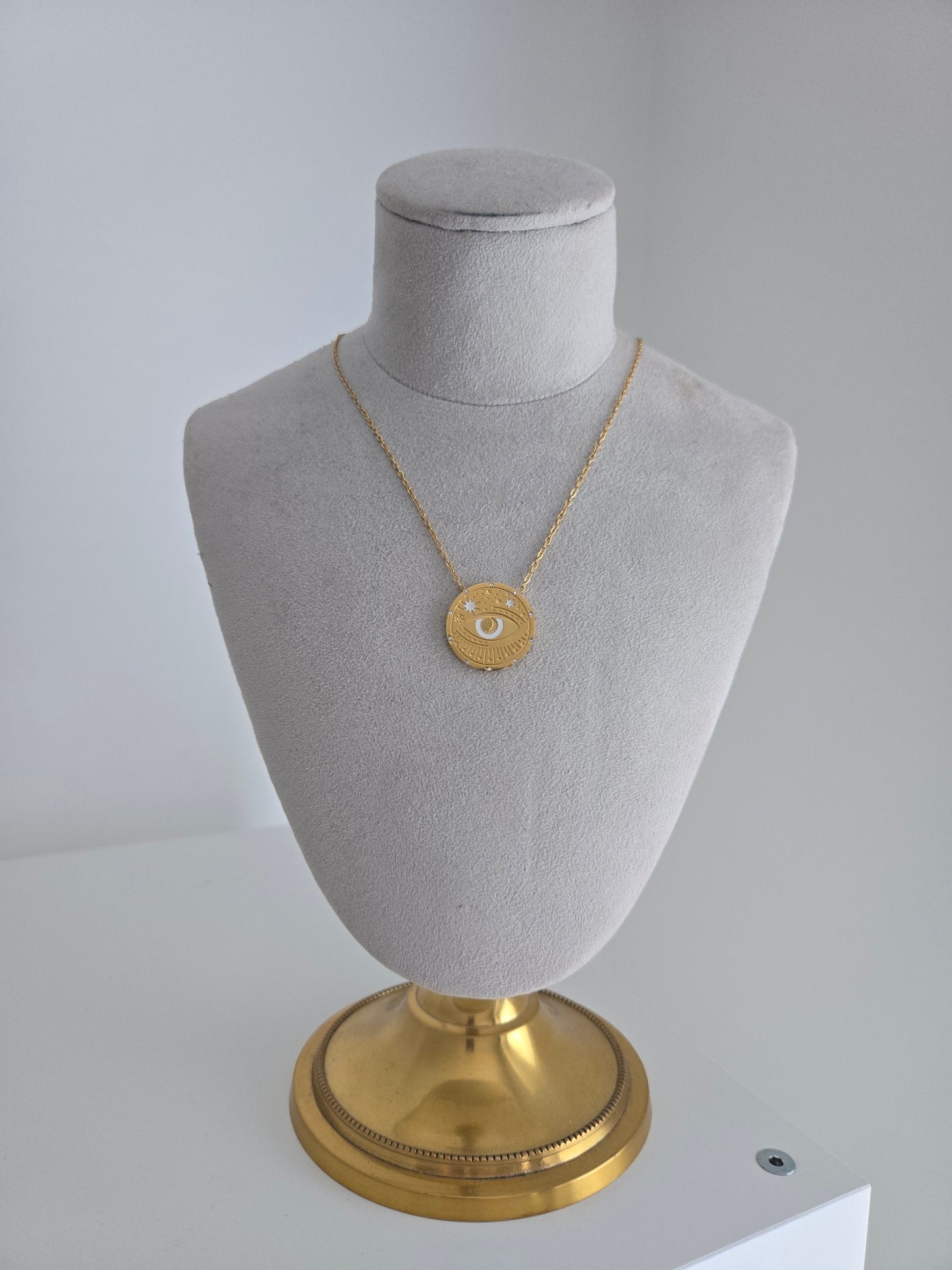 Celestial Protection Eye Necklace