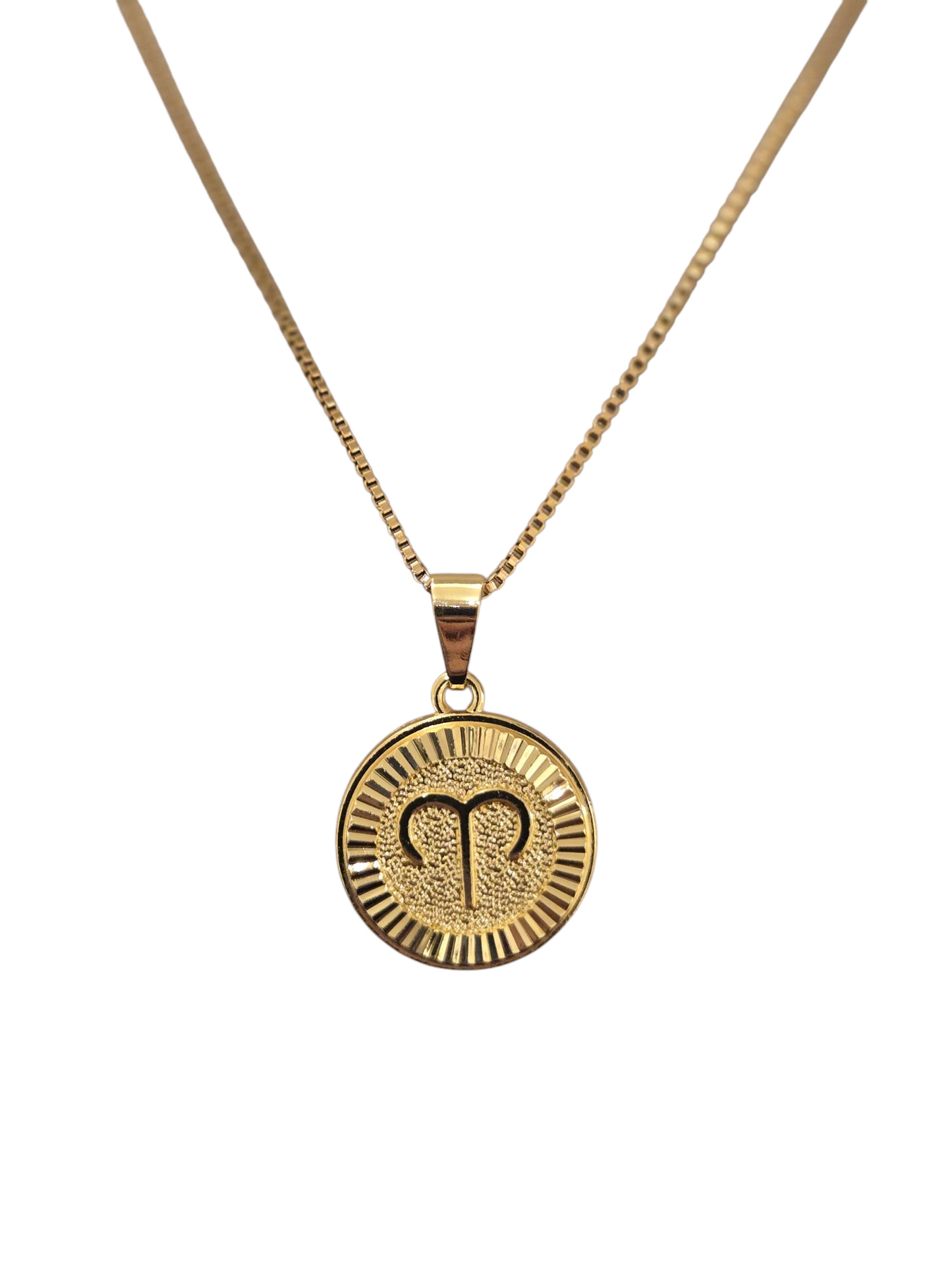 Aries Disc Pendant