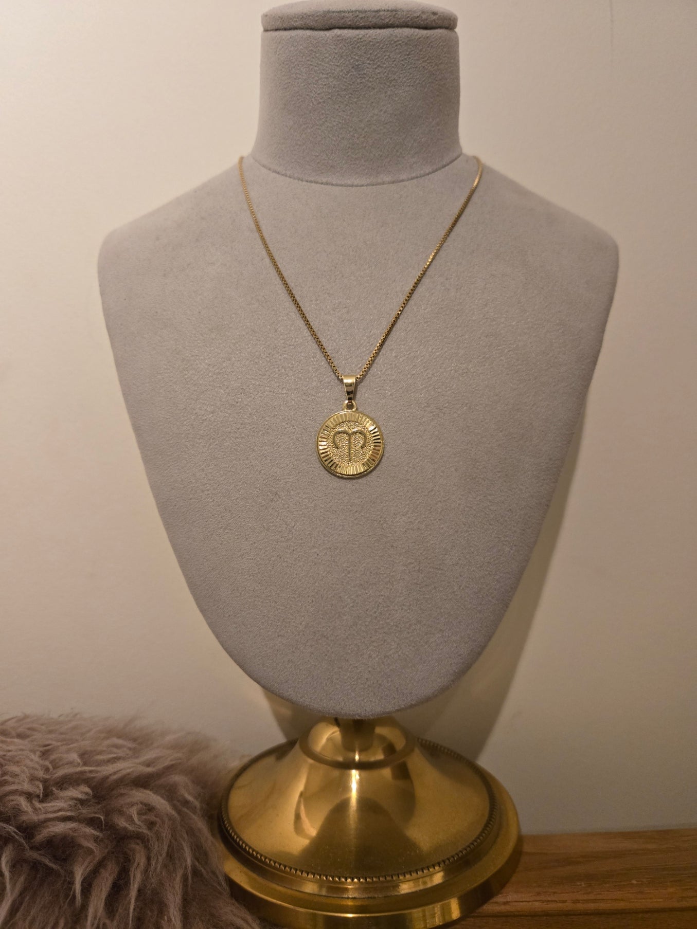 Aries Disc Pendant