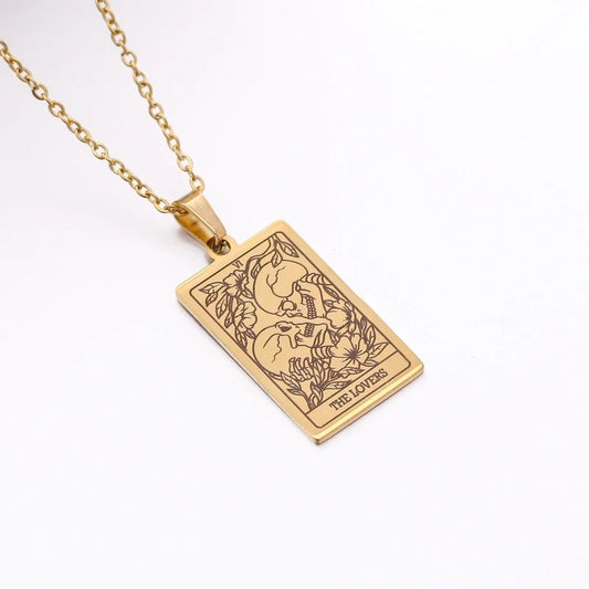 Lovers Card Pendant
