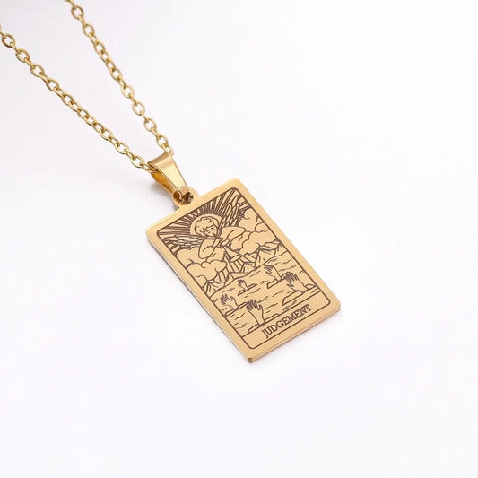 The Judgment Card Pendant